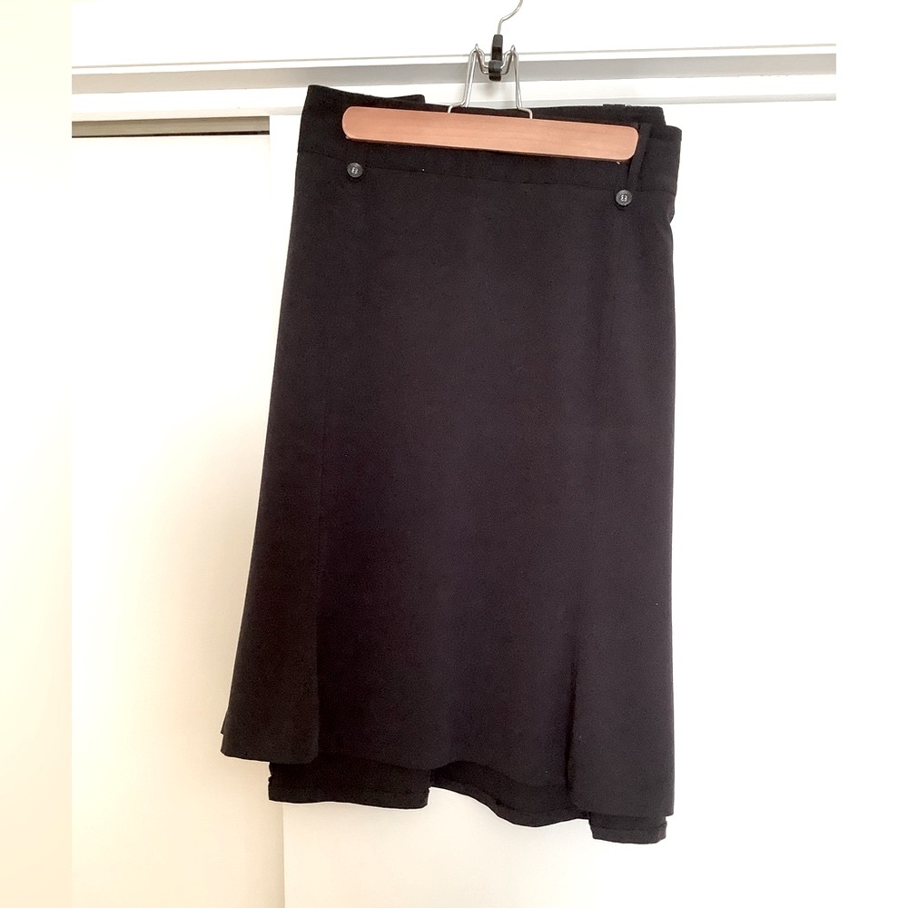 Lane Bryant black A-Line skirt, size 24, gently worn once